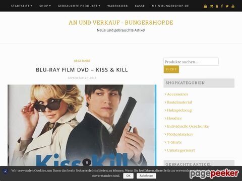 Blu-Ray Film DVD – Kiss & Kill