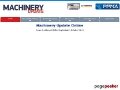 Machinery Update Online Issue 5, Volume XXVIII. September \ October 2017