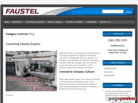 Converting Equipment Manufacturer Blog