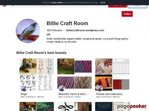 Billie Craft Room (billiecraftroom) on Pinterest