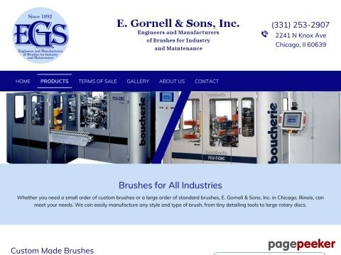 Custom Brushes, Maintenance Brushes | Chicago, IL
