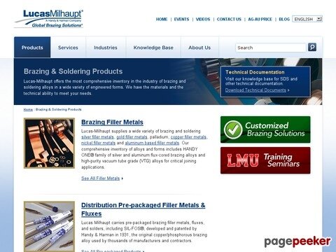 Soldering & Brazing Products | Lucas-Milhaupt