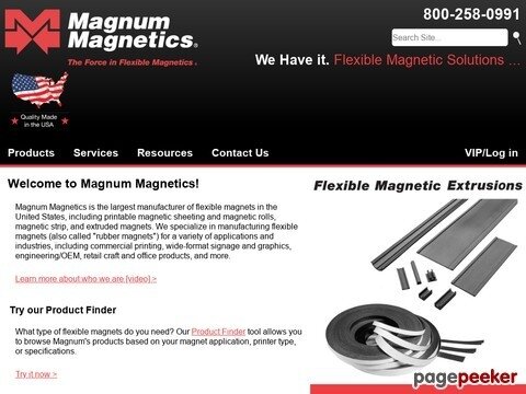 Magnum Magnetics - Flexible Magnet Manufacturer