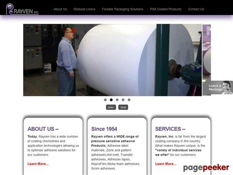 Rayven, Inc | Release Liners | Offers Complete Solutions